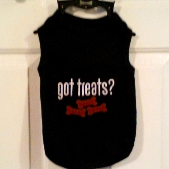 Parisian Pet Other - "Got Treats" Pet Tank by Parisian Pet